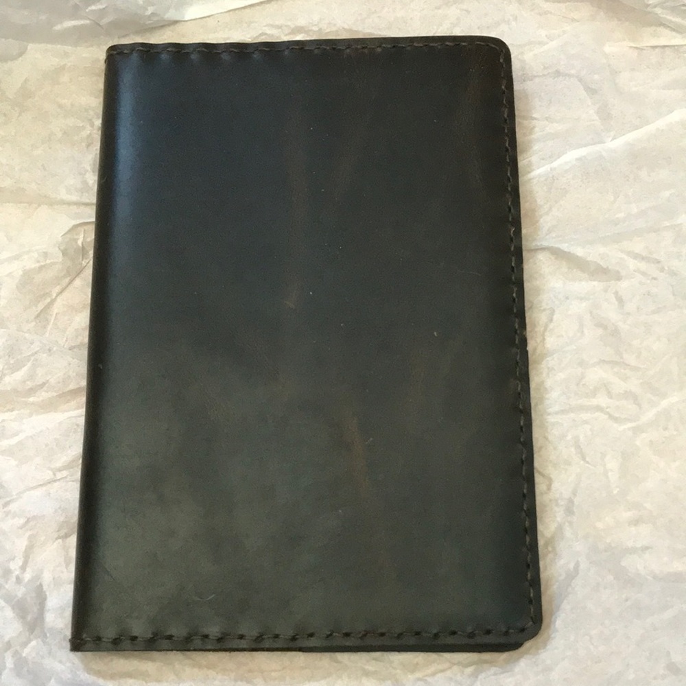 New handmade notebook leather cover